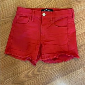 NWOT Express red short!